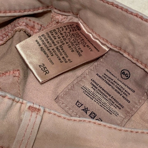 AG Adriano Goldschmied Cigarette Jeans Misty Mauve - Picture 8 of 12
